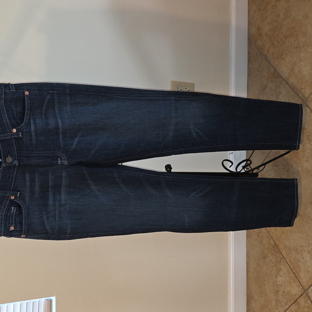 7 For All Mankind Dark Blue Bootcut Jeans Womens Waist 30 (Joni # 17)